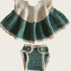 Coordinato in filo di cotone